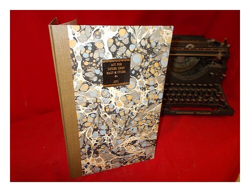 Newcomb, Thomas. Hills, Henry Act For Duties Upon Malt & Cyder &C. 1711 1711 Fir