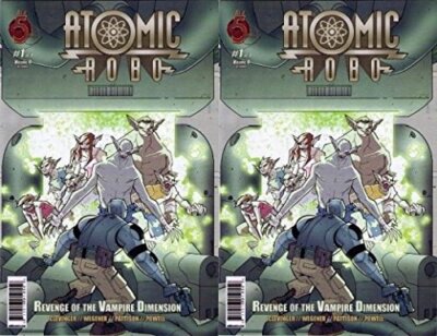Atomic Robo: Revenge of the Vampire Dimension #1 (2010) Red 5 Comics - 2 Comics