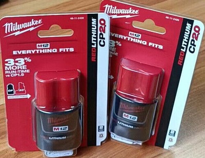 Genuine Milwaukee 48-11-2420 M12 REDLITHIUM 2.0 Compact Batt