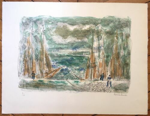 Estampes et gravures du XXe siècle et contemporaines lithographies originales