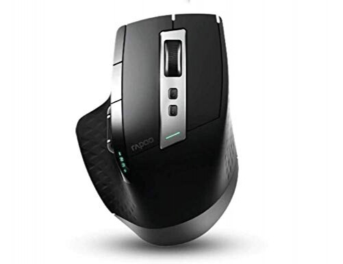 Rapoo Mt750s Wireless Ergonomic Multi-Mode Bluetooth Mouse 3.200 Dpi
