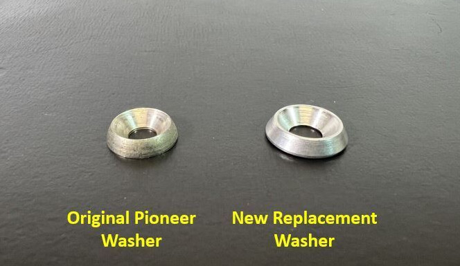 Stainless Steel Rack Mount Screw & Washer Set for Pioneer Spec JA-R1A JA-R2S 