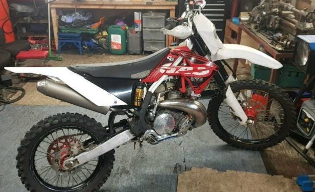 motor trail gas gas 250cc