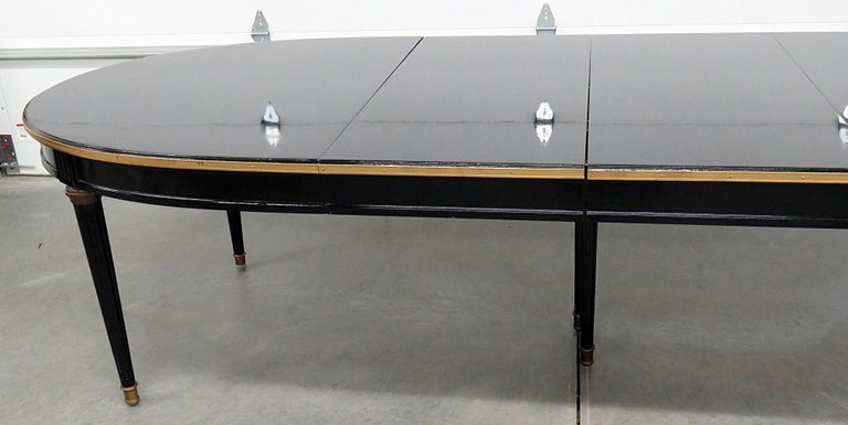 Maison Jansen Directoire Style Bronze Mounted Dining Table