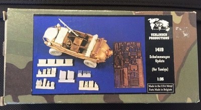 Verlinden Productions Schwimmwagen Update For Tamiya 1:35