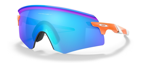 Pre-owned Oakley Encoder 9471 Prizm Ruby + Matte White + Original Sunglasses