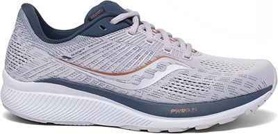 

Кроссовки для бега Saucony Womens Guide 14, сиреневый/темно-синий, 5,5 B(M) США, Lilac/navy
