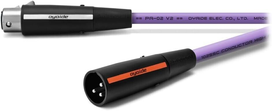 PA-02 XLR V2 / 3.0 Official Oyaide Microphone Cable 3.0m