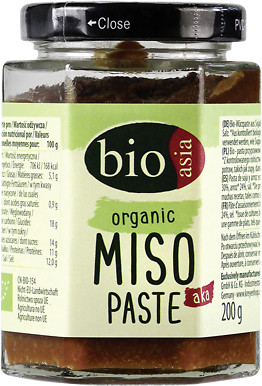 (34,50 EUR/kg) 200g BIOASIA Bio Miso-Suppenpaste, BIO Würzpaste