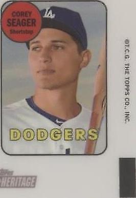 2018 Topps Heritage High Number - Corey Seager #69TD-CS