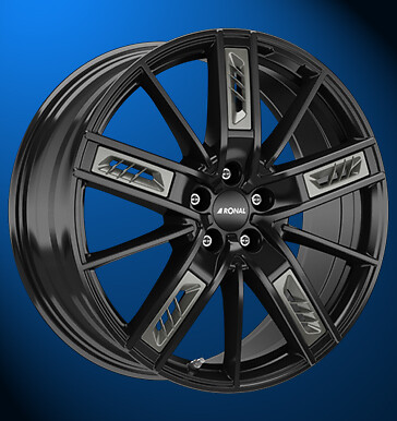 Ronal R67 Grey Left 8 X 19 5 X 114.3 40 Jetblack for sale online | eBay