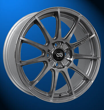 Enkei Wakasa (SC22) 7 X 17 4 X 100 40 Titanium Highgloss Polished