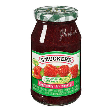 No Sugar Added Raspberry Jam, 310ml/10 oz., Jar {Imported from Canada}