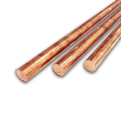 0.437 (7/16 inch) x 12 inches (3 Pack), C510-H04 Phosphor Bronze Round Rod, Bar 