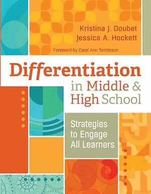 Differentiation in Middle and High - Paperback, by Doubet Kristina J.; - Good o