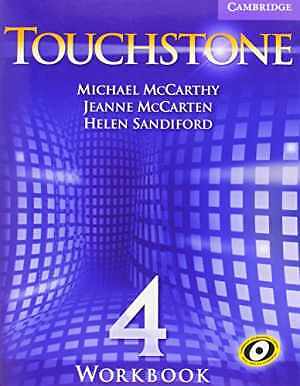 Touchstone, Level 4: Workbook - Paperback, by Michael McCarthy Jeanne - Good