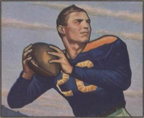 1950 Bowman Tobin Rote #81