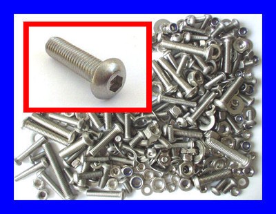 Stainless Button Bolts Honda C70 C90 CB CBF Africa Twin
