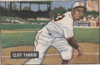 1951 Bowman - Cliff Fannin #244