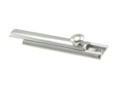 EPCO 910 SLIDE BOLT, POLISHED CHROME, with 2 Strike Plates