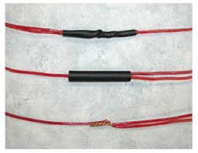 DSG Canusa CPA 100 Heat Shrink Tubing 1/4"  3:1 Shrink Ratio 4 foot Length Black