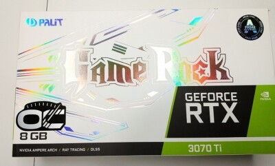 GeForce RTX 3070 Ti GameRock 8GB Graphic Board The Dazzling Angel NEW