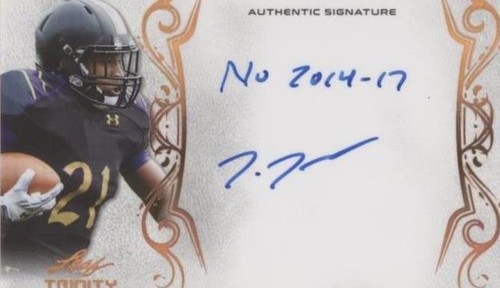 2018 Leaf Trinity Justin Jackson #A-JJ1