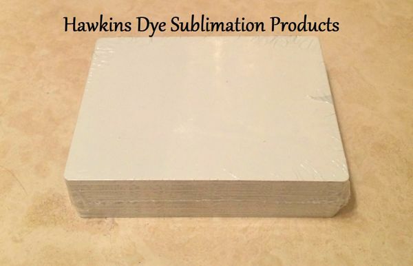 50ea 3"x4" Aluminum Sublimation Dash Plaque Blanks