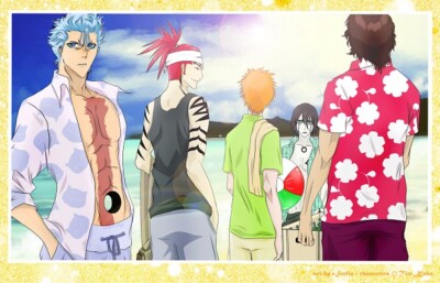 Anime espada gotei abarai renji grimmjow jeagerjaques Stitched Gaming Mat Desk
