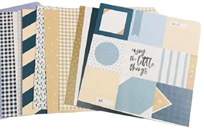 Rare & Current Creative Memories Paper Pack 12x12 Double Sided Printed Paper NEW