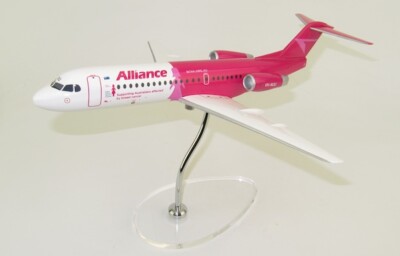 Alliance Airlines Fokker 70 VH-NUU 1/100 scale desk model NEW Lupa