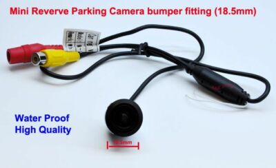 MiNi Night Rear View Parking Reversing Bumper Colour Camera with guide line PAL