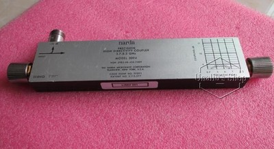 used Narda 3094 3.7-8.3 GHz 13dB 7mm Broadband directional coupler