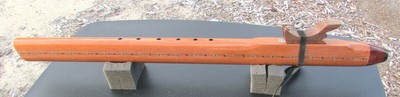 75 - Native American Flute  -  Spanish Cedar  - Key of low C -