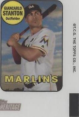 2018 Topps Heritage - Giancarlo Stanton #5