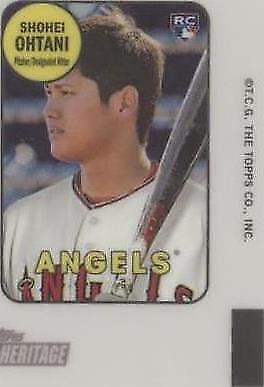 2018 Topps Heritage High Number - Shohei Ohtani #69TD-SO