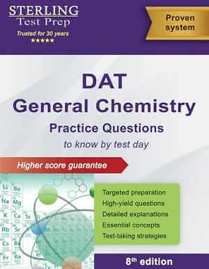 Sterling Test Prep DAT General - Paperback, by Prep Sterling Test - Acceptable
