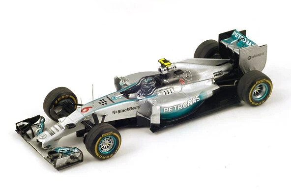 1/43 Spark Mercedes W05 イタリアGP 2014 MERCEDES W05 World Champion 2014 L. Hamilton Scale 1:43