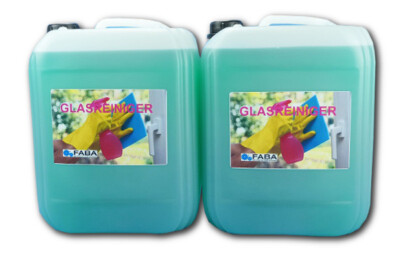 20 L Glasreiniger Fensterreiniger Spiegel Reiniger 2x10 Liter 