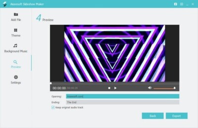 Slideshow Maker Video Editing Software Tool for Microsoft Windows 7, 8, 10, 11