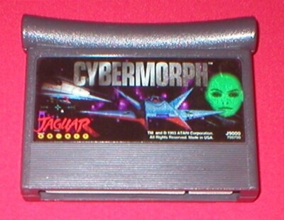 Cybermorph 1993 2 MEG J9000 Version for Atari Jaguar System TESTED & WORKING!