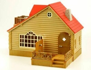 Sylvanian Families 4370 Log Cabin Doll House For Sale Online Ebay