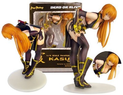 DEAD OR ALIVE Kasumi C2 black ver 1/6 Scale Painted PVC Figure Max Factory Japan