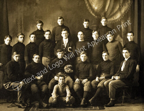 1911 Oregon Agricultural Football Team Old Photo 8.5" x 11" Reprint