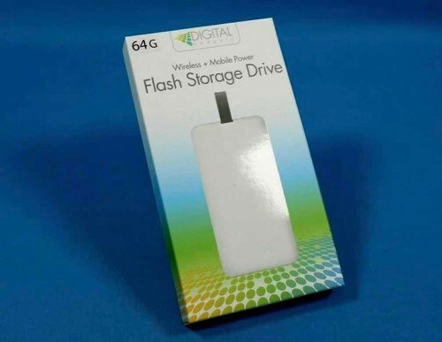 Flash Storage Drive Digital Gadgets Wireless + Mobile Power 64GB
