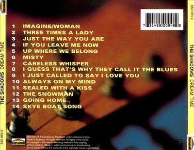 THE SHADOWS - DREAM TIME NEW CD