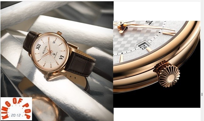 Pre-owned Bulova 97b225, Classic Hudson, Sapphire, 3 Bar