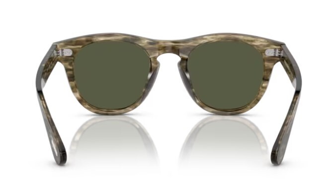Pre-owned Oliver Peoples 0ov5509su Rorke 173552 Olive Gradient/grey 47mm Men's Sunglasses In Gray