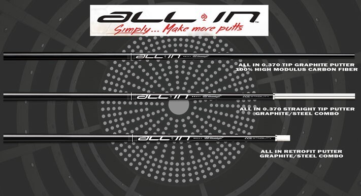 UST Mamiya All In Putter Shaft DESIGNED FOR BETTER FEEL