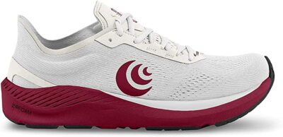 

Женские кроссовки Topo Athletic Cyclone Road, белый/Сангрия, 6,5 B(M) США, White/sangria